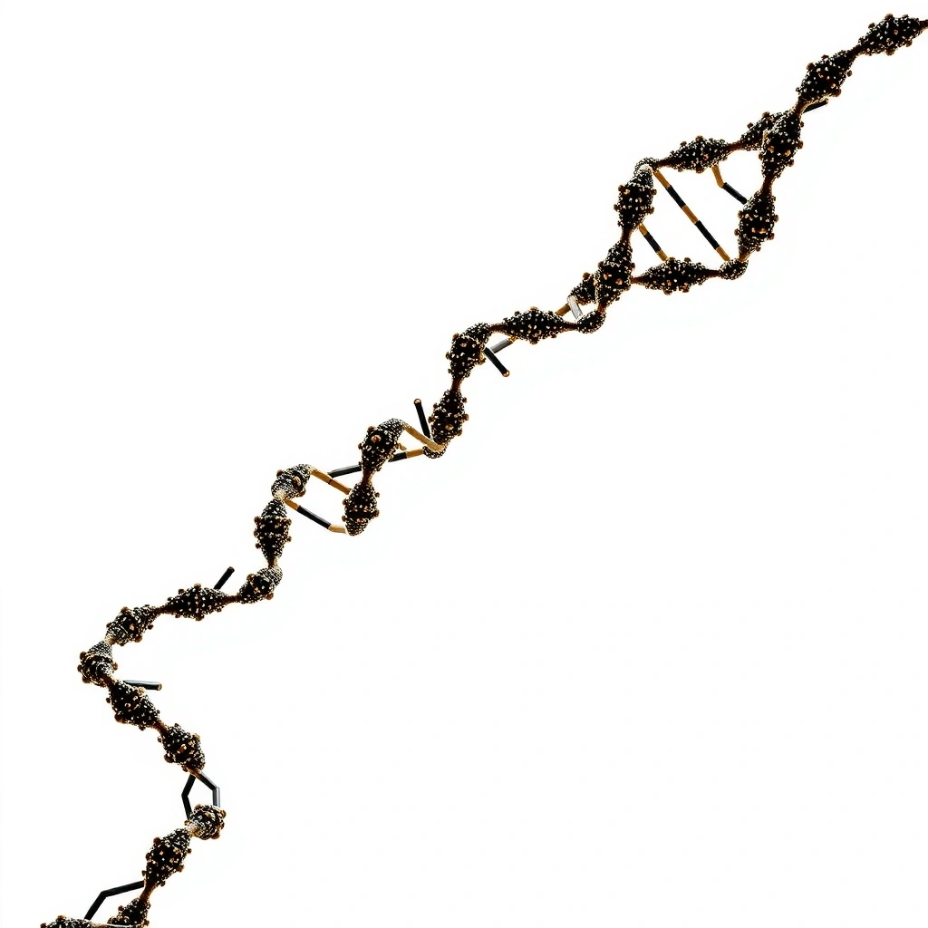 Peptide chain structure